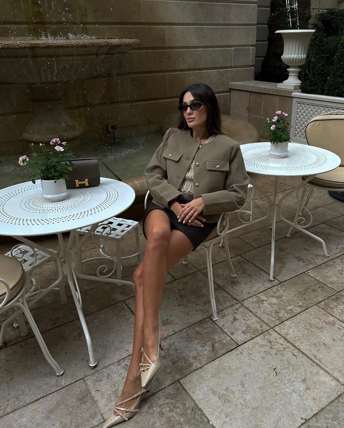 zara 자라 플랩 크롭 재킷 트위드 자켓 S 상품이미지2