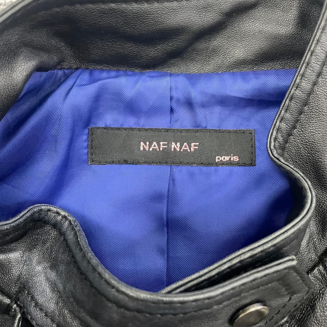 나프나프 테크니컬 가죽재킷 0105HS1 상품이미지2