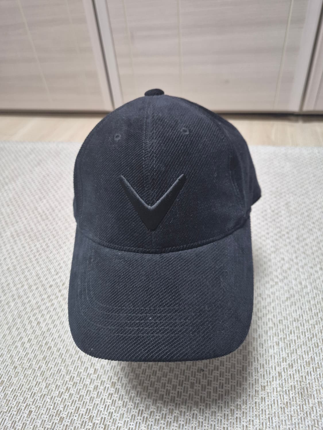 (23년) 캘러웨이 귀덮개 방한 골프 모자 블랙 캡모자 상품이미지1