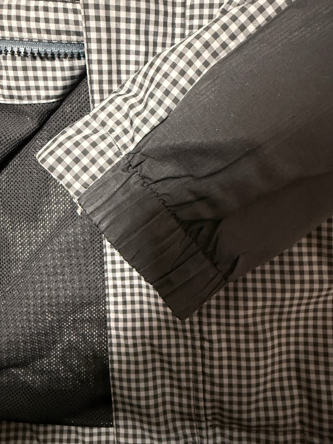 아디다스 체크패턴 바람막이  상품이미지5