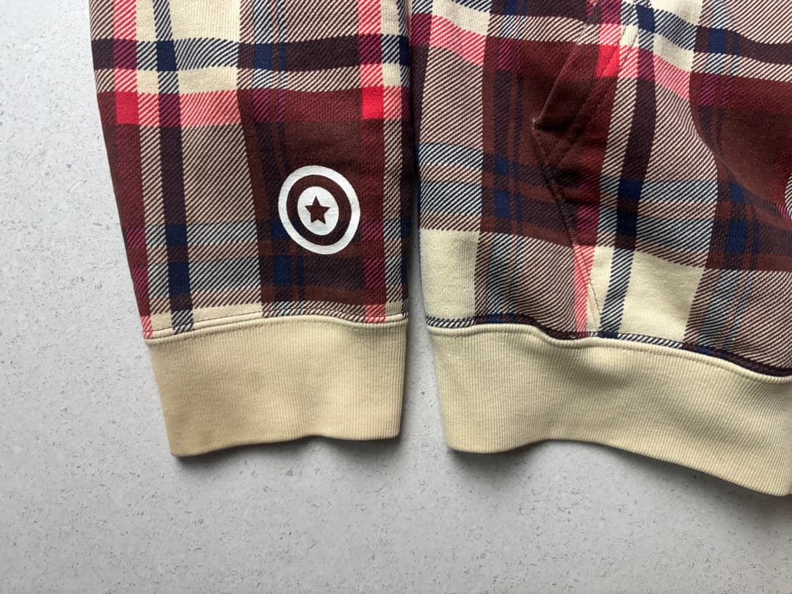 베이프 체크 샤크후드 상품이미지5