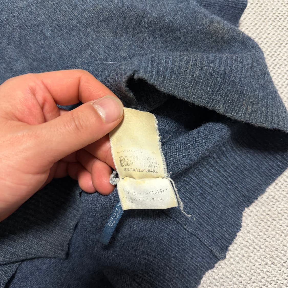 폴로 랄프로렌 램스울 브이넥 니트 상품이미지4