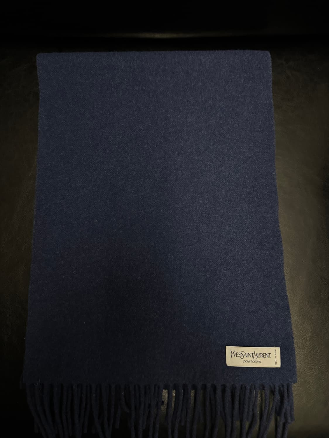 입생로랑 포옴므 퓨어 울 머플러 상품이미지6