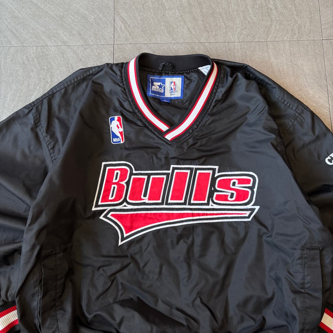 90년대 생산 90s 시카고 불스 스타터 웜업 자켓 상품이미지3