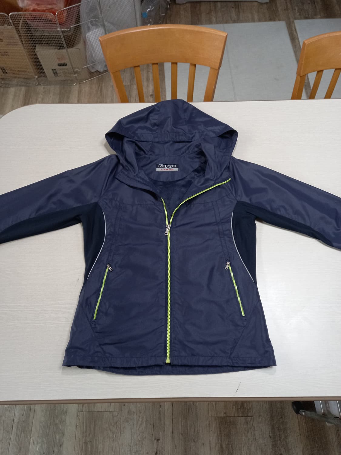L100 KAPPA 여성용 바람막이 등산복 네이비 L-685 상품이미지1
