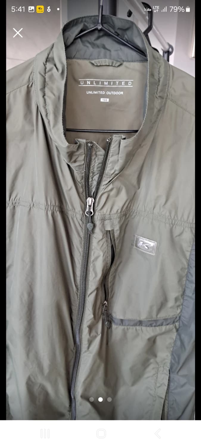 UNLIMITED. 아웃도어바람막이.  XL 상품이미지2