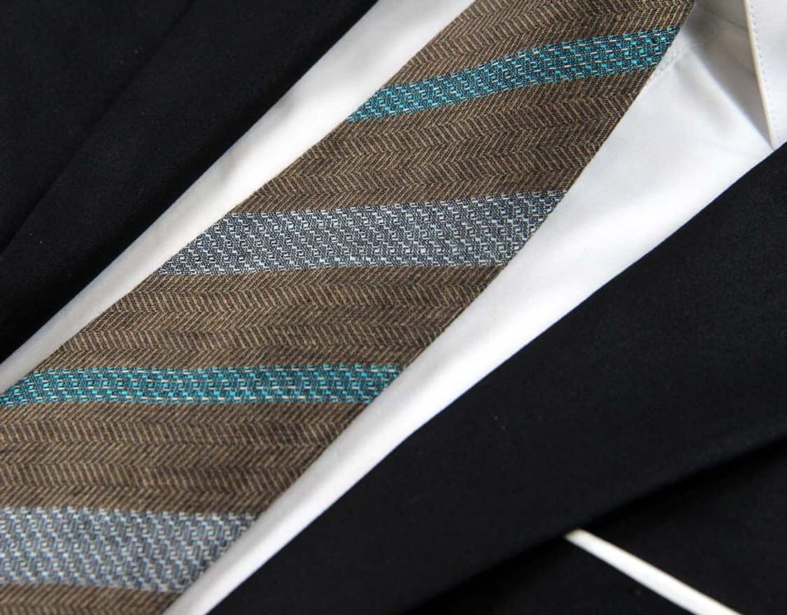 지방시 8.9cm A등급 린넨 남자 명품 넥타이 상품이미지5