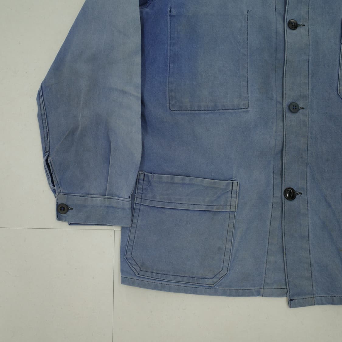 70s 프렌치 페이드 워크 초어 자켓  상품이미지4