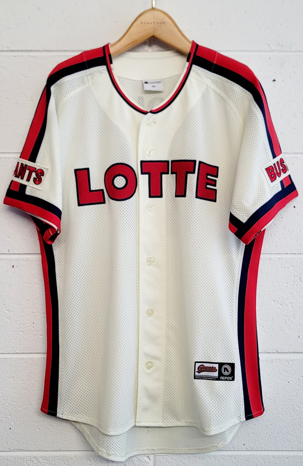 네포스(NEPOS) 롯데자이언츠 챔피언 유니폼(No.31 손아섭 마킹) 상품이미지2