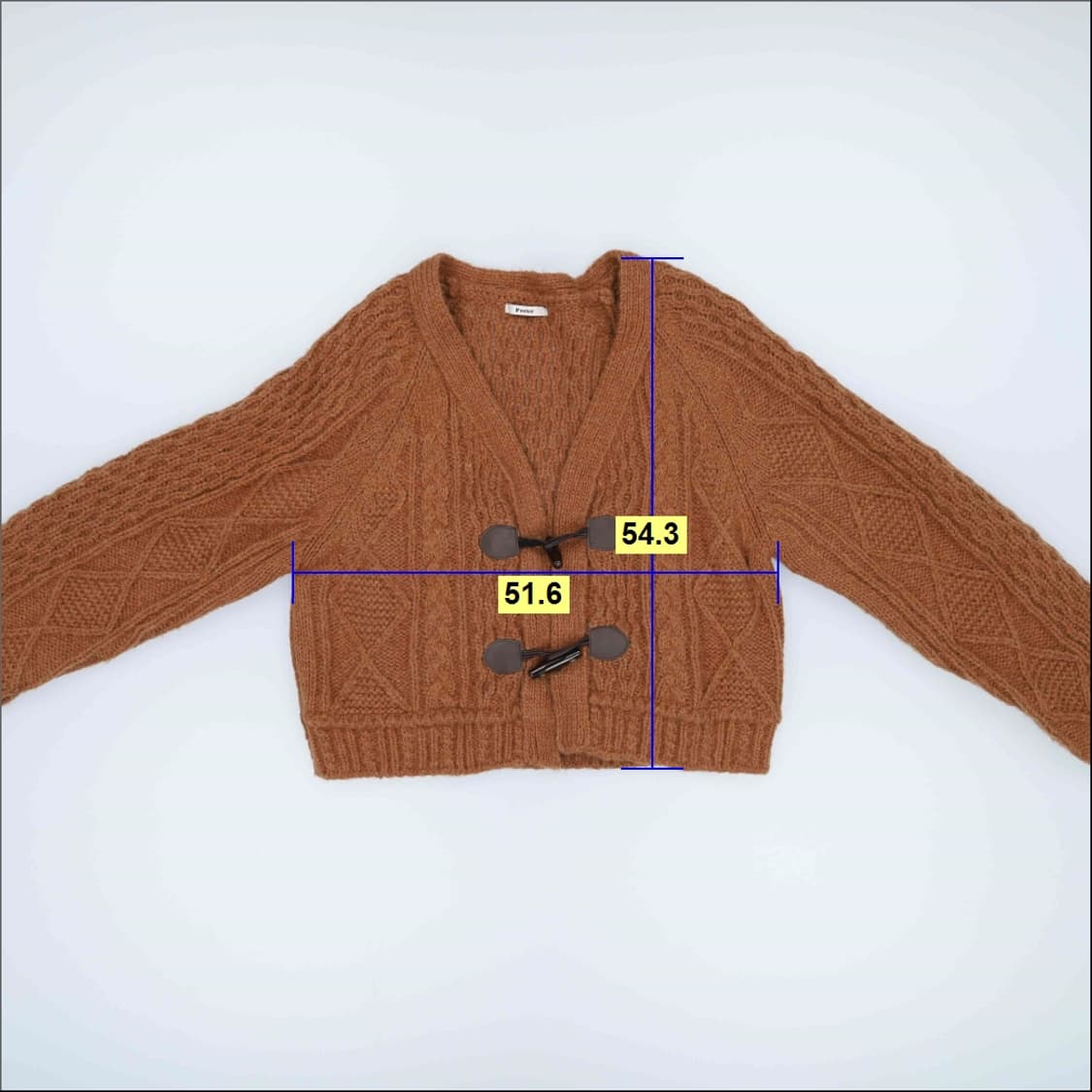 [F] 빈티지 여성 떡볶이 숏 가디건 0119H1 상품이미지6