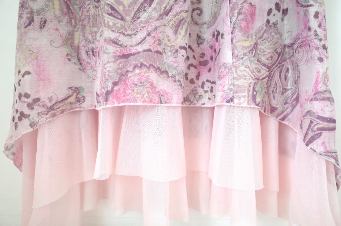 wndress 빈티지 쉬폰 드레스 상품이미지2