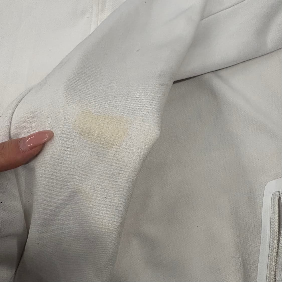 [정품/L] 타이틀리스트 화이트 골프 집업자켓 b10 상품이미지5