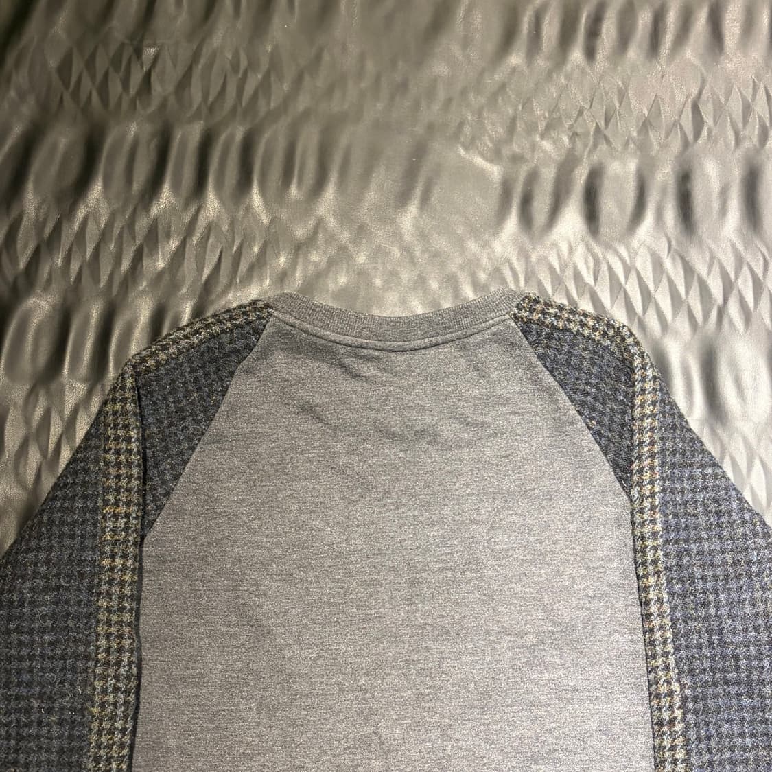 우영미 배색 울 소매 맨투맨 상품이미지4