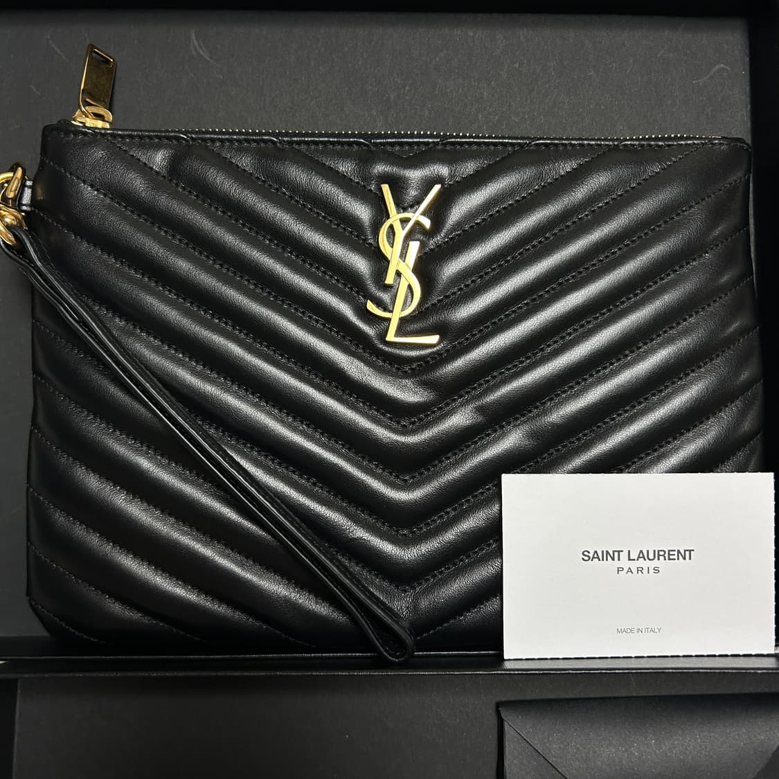 입생로랑 모노그램 클러치 스몰 상품이미지1