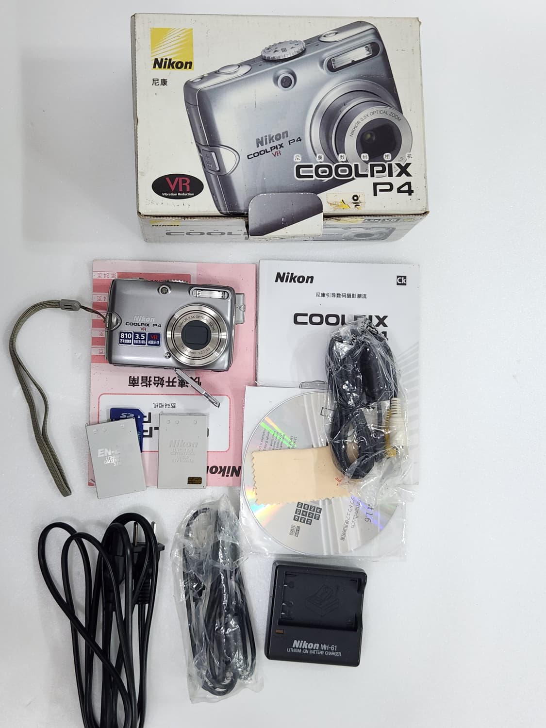 니콘 쿨픽스 p4 한글지원 디카 카메라 빈티지 상품이미지2