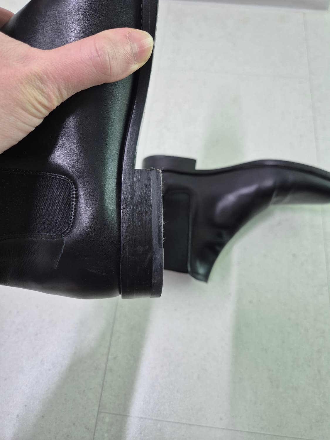 생로랑 레더 첼시부츠 42 상품이미지4