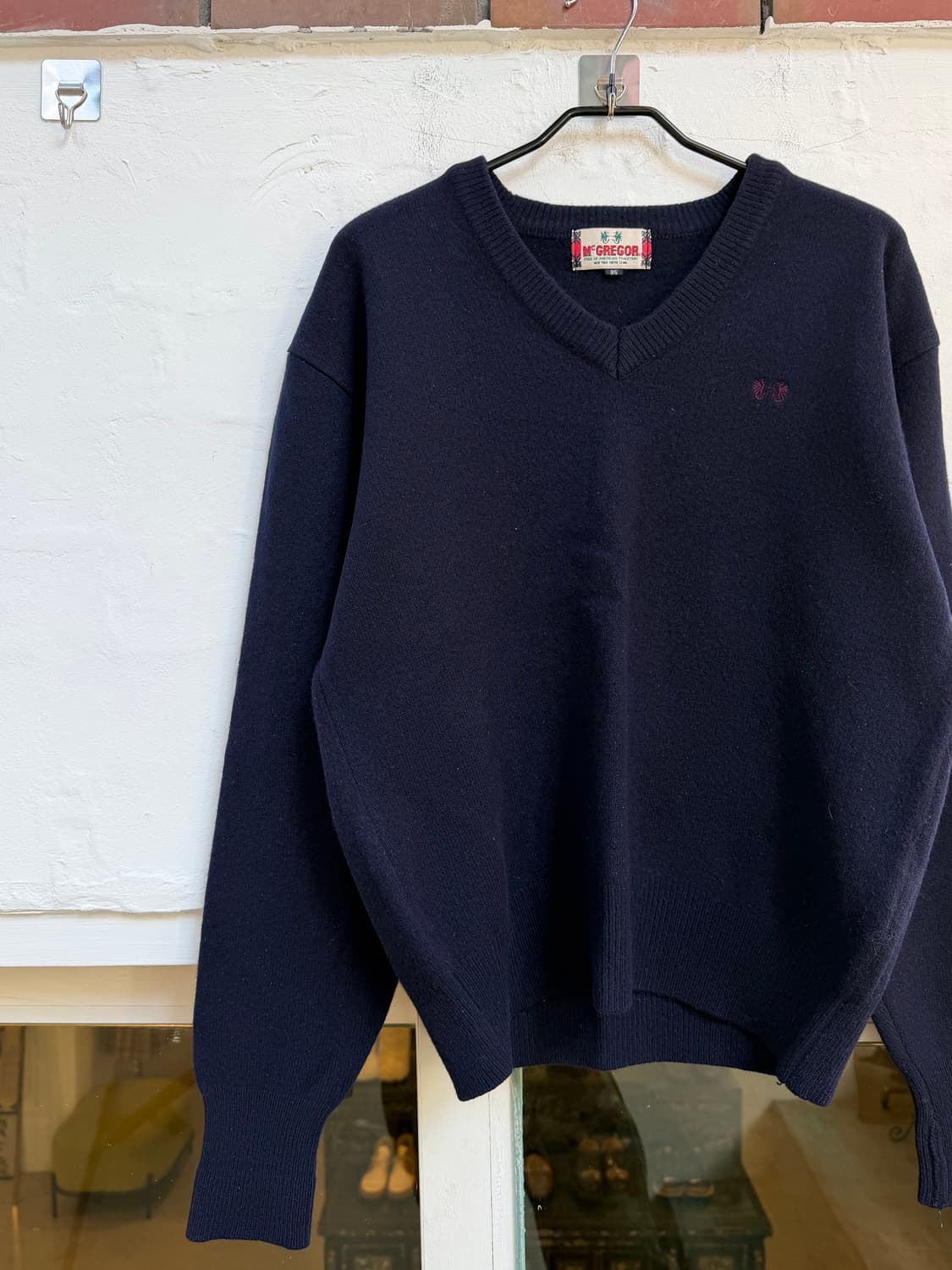 McGregor 맥그리거 V넥 울 니트 네이비 95 상품이미지3