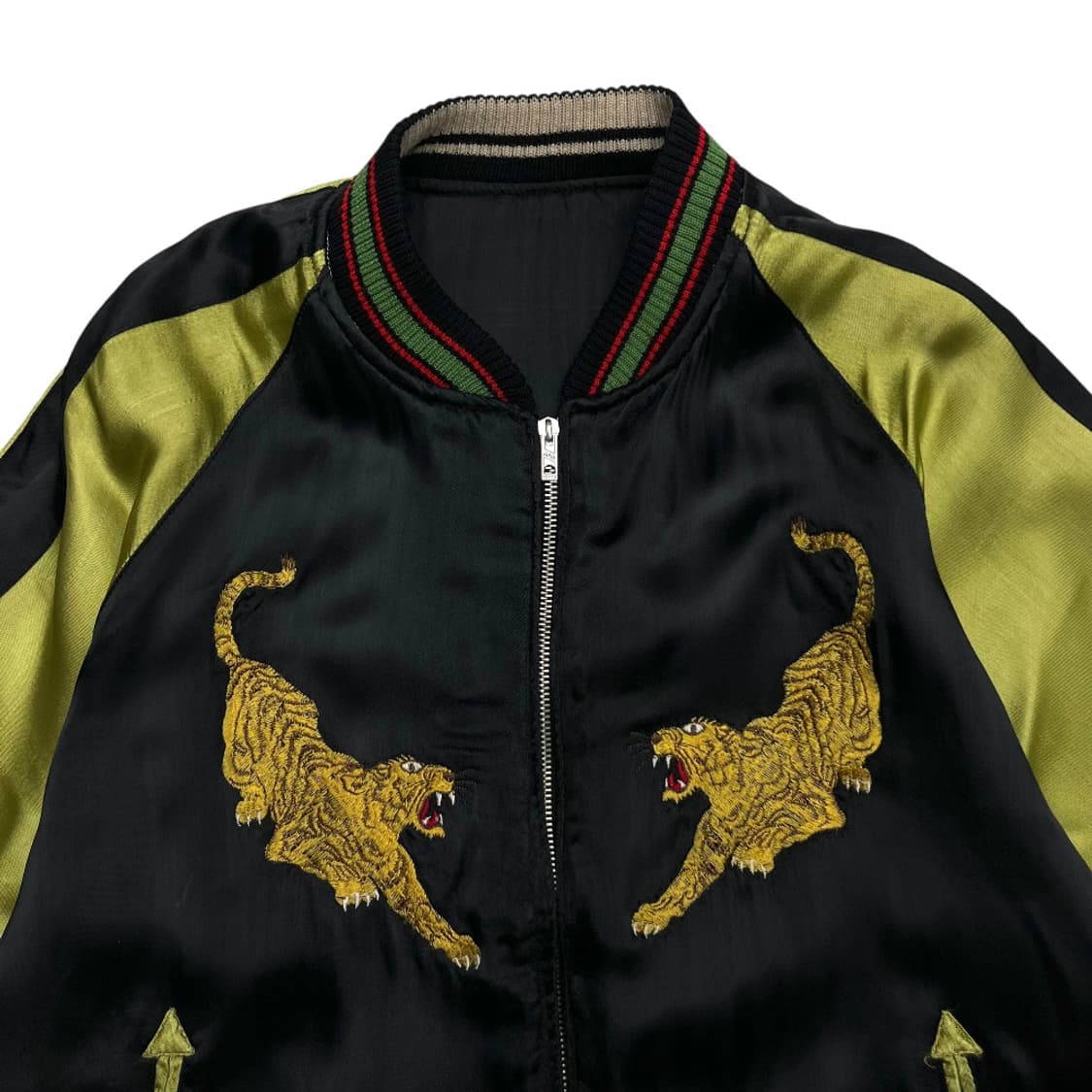 빈티지 타이거 자수 리버시블 스카잔 상품이미지7