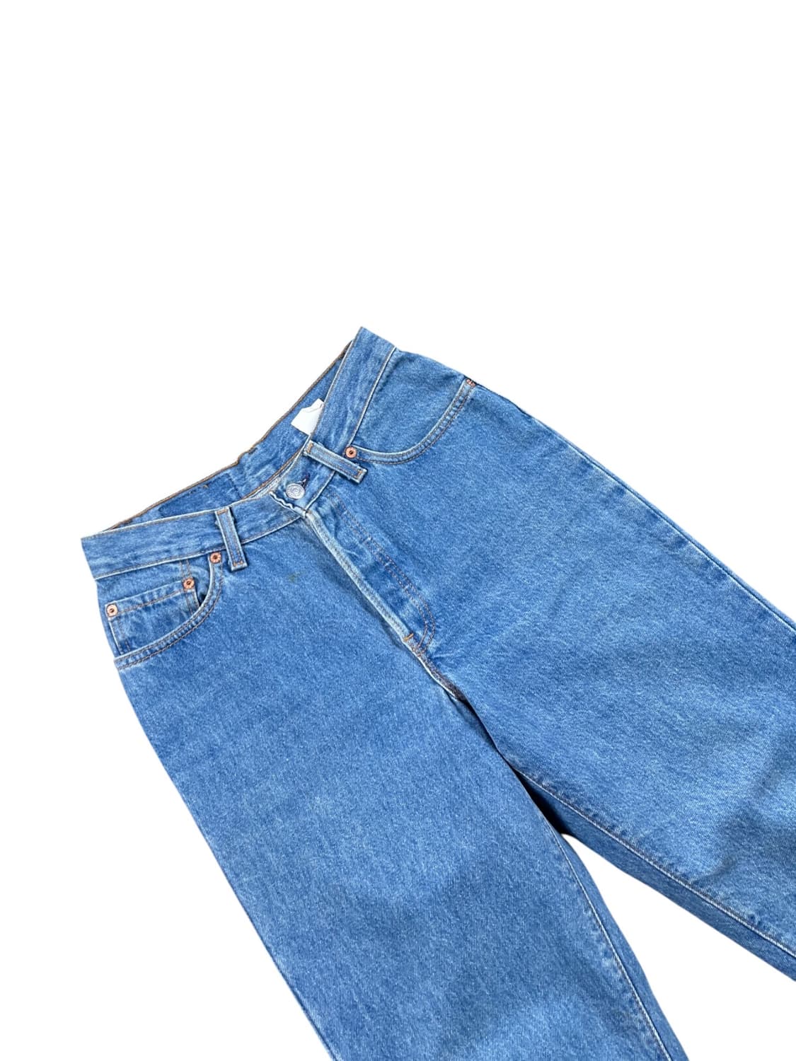 90s usa made Levi's 17501 연청 데님팬츠 상품이미지2