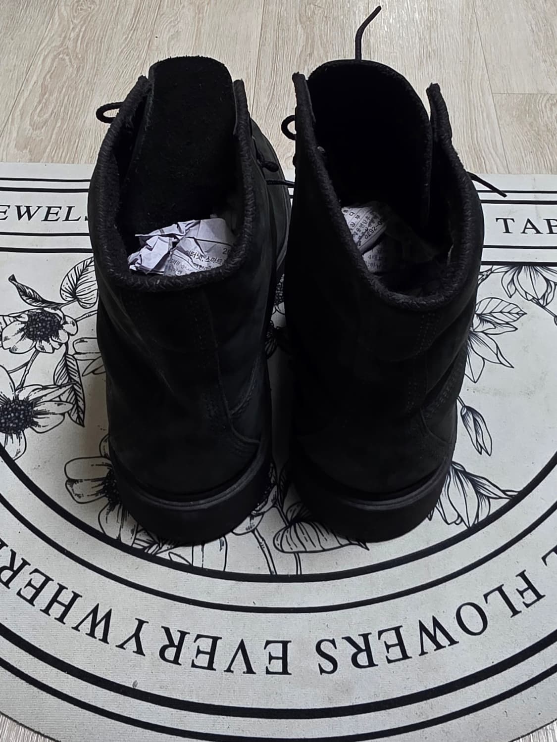 [270~275]팀버랜드 6인치 워터프루프 블랙부츠 상품이미지3