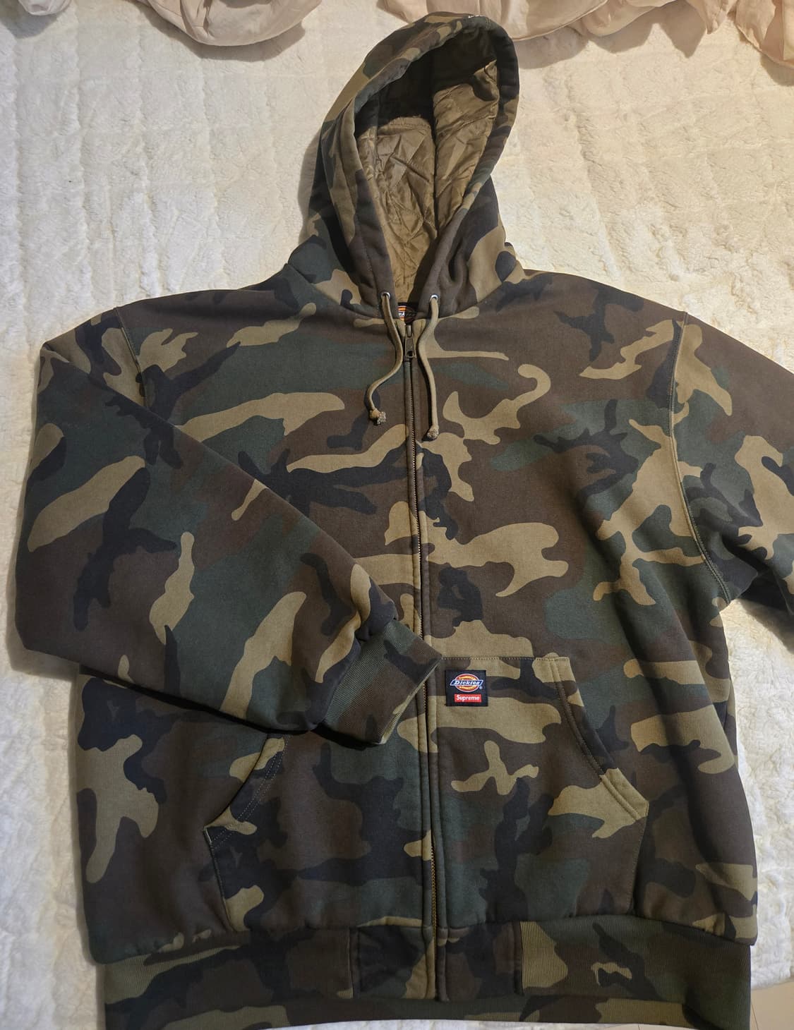 Supreme x Dickies 스웨터 후드집업 카모 상품이미지1