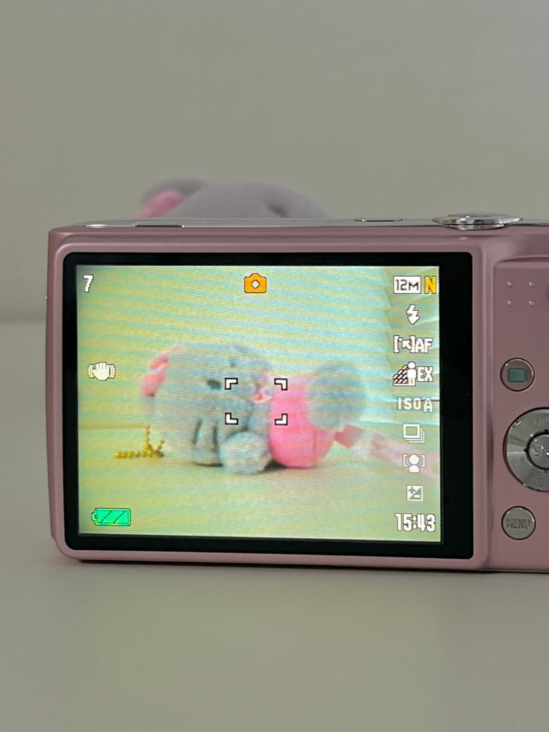[민트급] 카시오 엑슬림 z450 핑크 / 디지털 카메라 빈티지 디카 상품이미지7