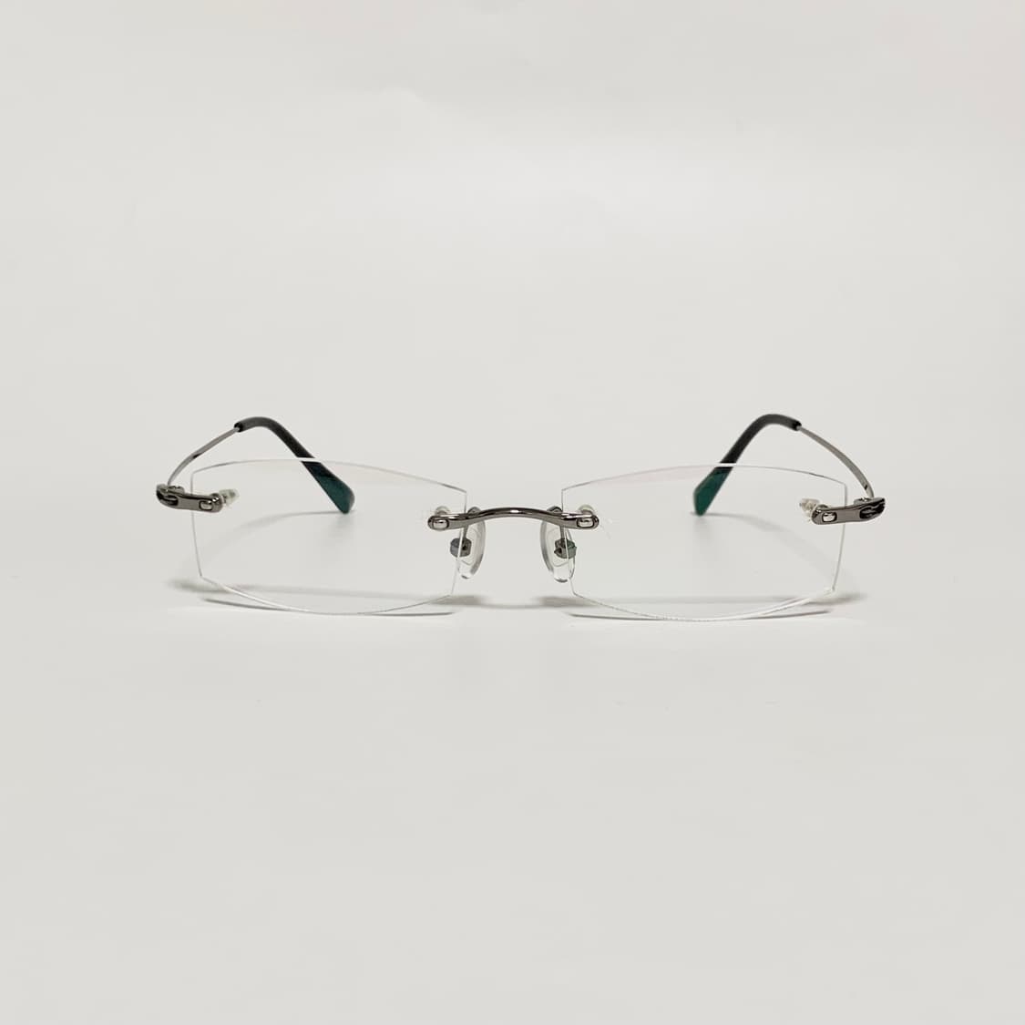 953 데드스탁 빈티지안경 무테 안경테 극슬림 건메탈 픽키 상품이미지1