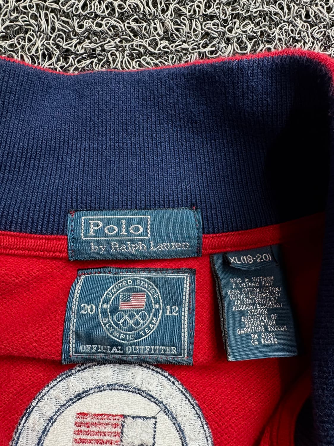 폴로 랄프로렌 2012 런던 올림픽 미국 대표팀 트랙 자켓 2286 상품이미지3