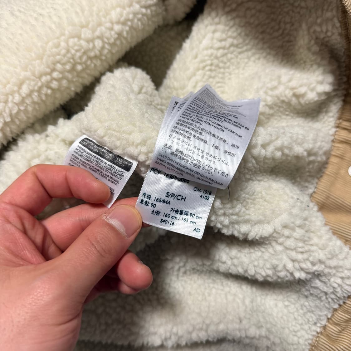 리바이스 코듀로이 쉐르파 트러커 자켓 상품이미지7