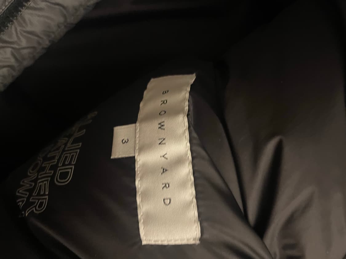 [3] 브라운야드 에베레스트 구스다운 챠콜컬러 상품이미지2