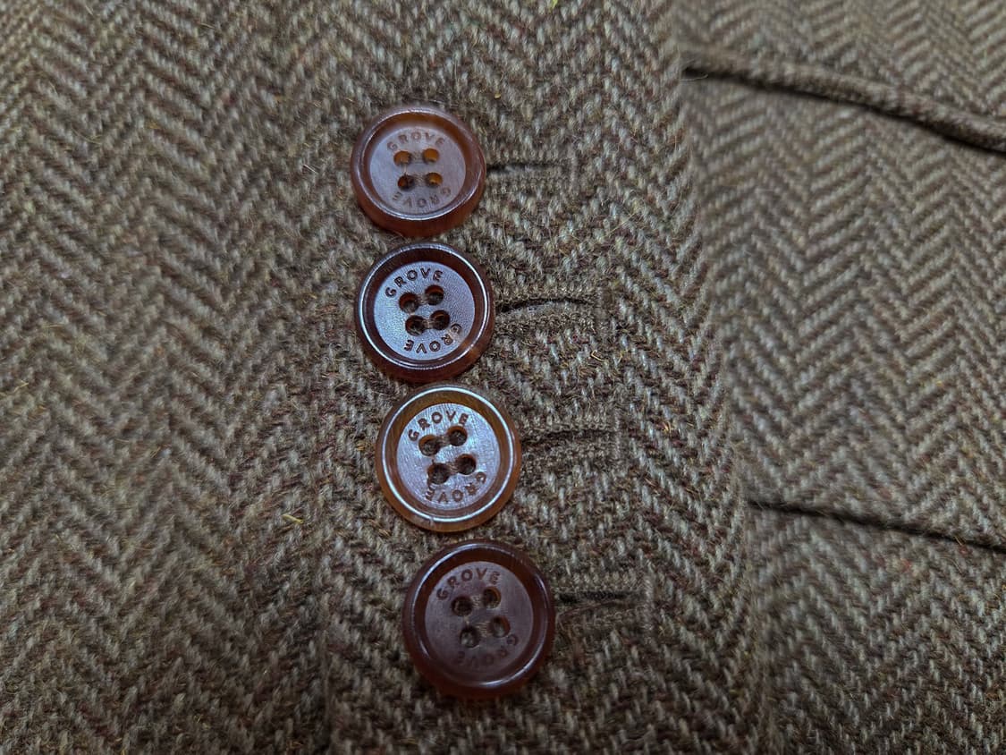 그로브(GROVE) 벨라 차정원 헤링본 울자켓 55-66 상품이미지6