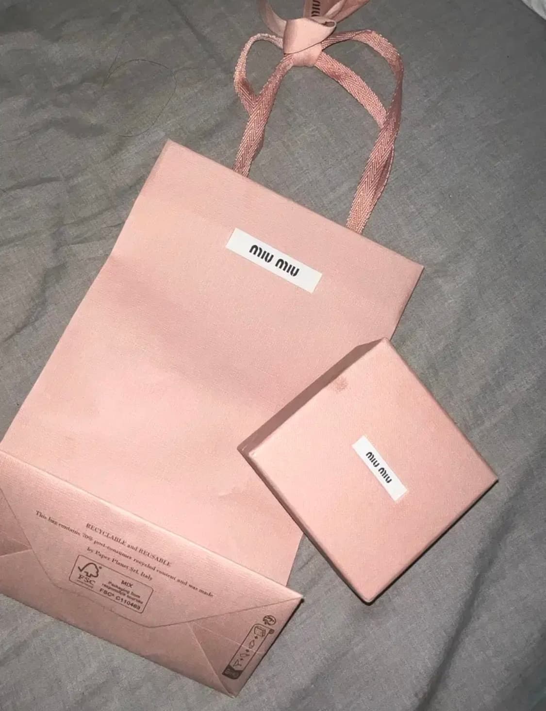 미우미우 헤어핀 새상품 (쇼핑백포함) 상품이미지6
