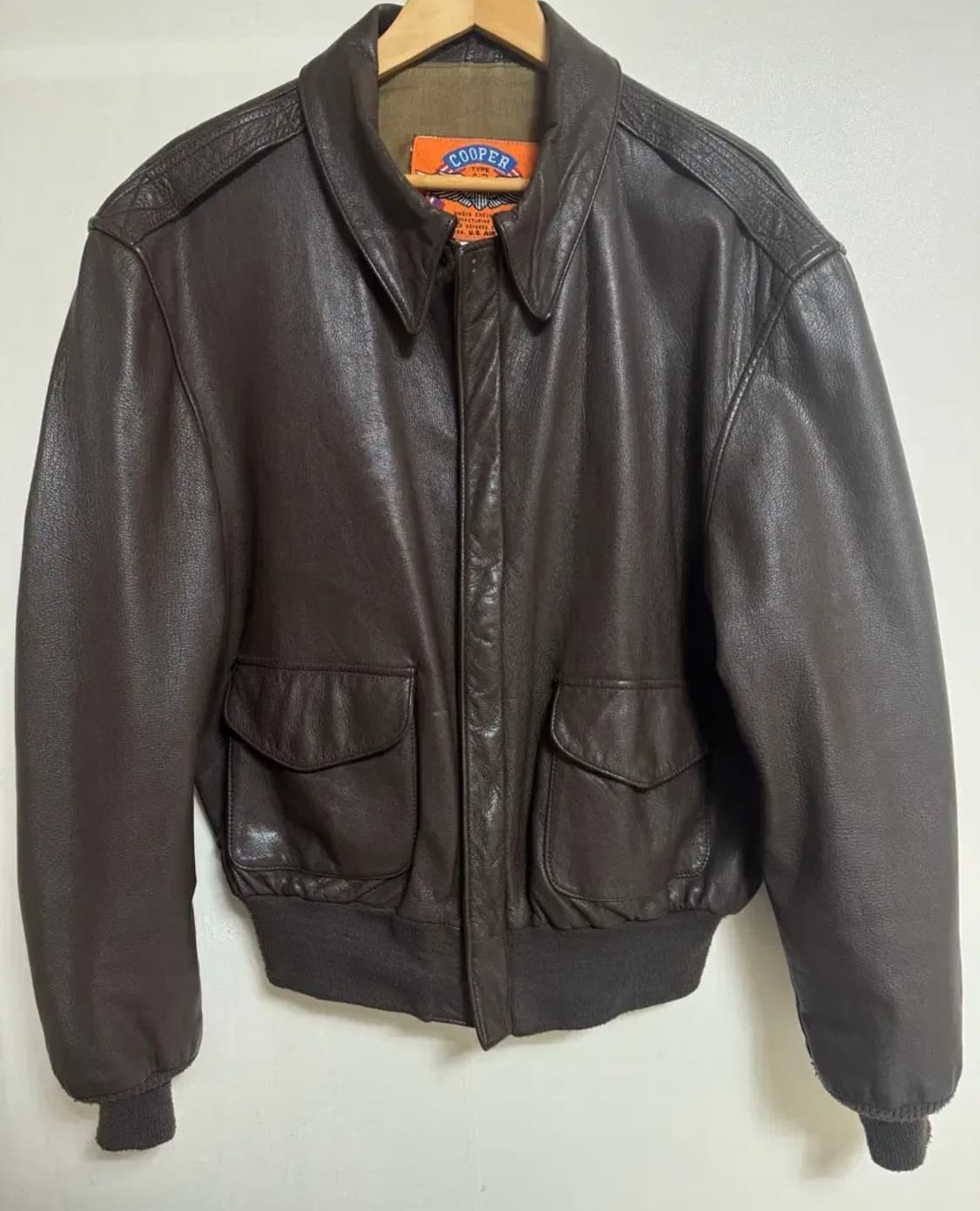쿠퍼Cooper A2 가죽자켓 상품이미지1