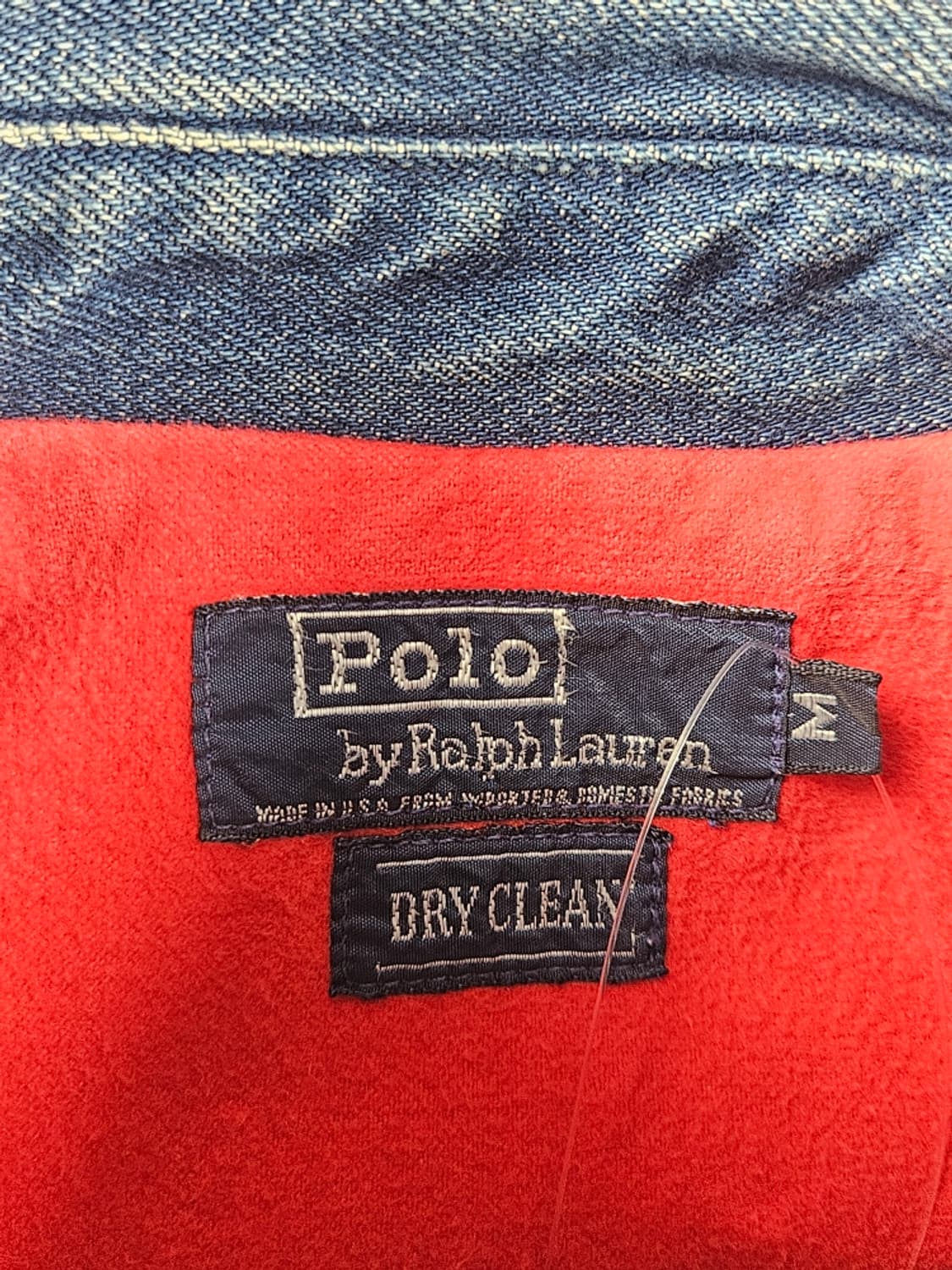 80's USA 폴로랄프로렌 데님 스윙탑 자켓 ( M ) / 10709 상품이미지9