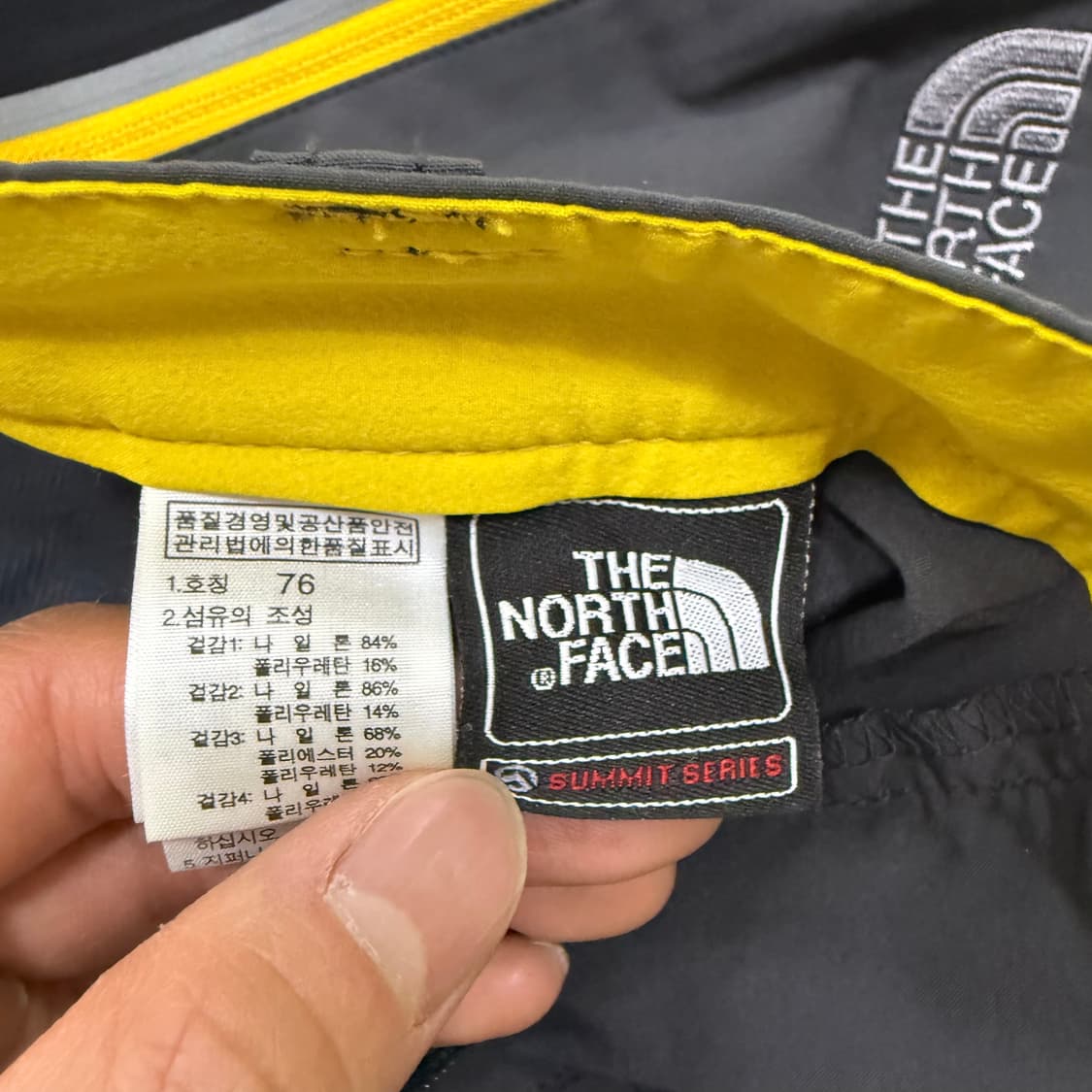 76 노스페이스 써밋시리즈 등산 바지 0327T 상품이미지4