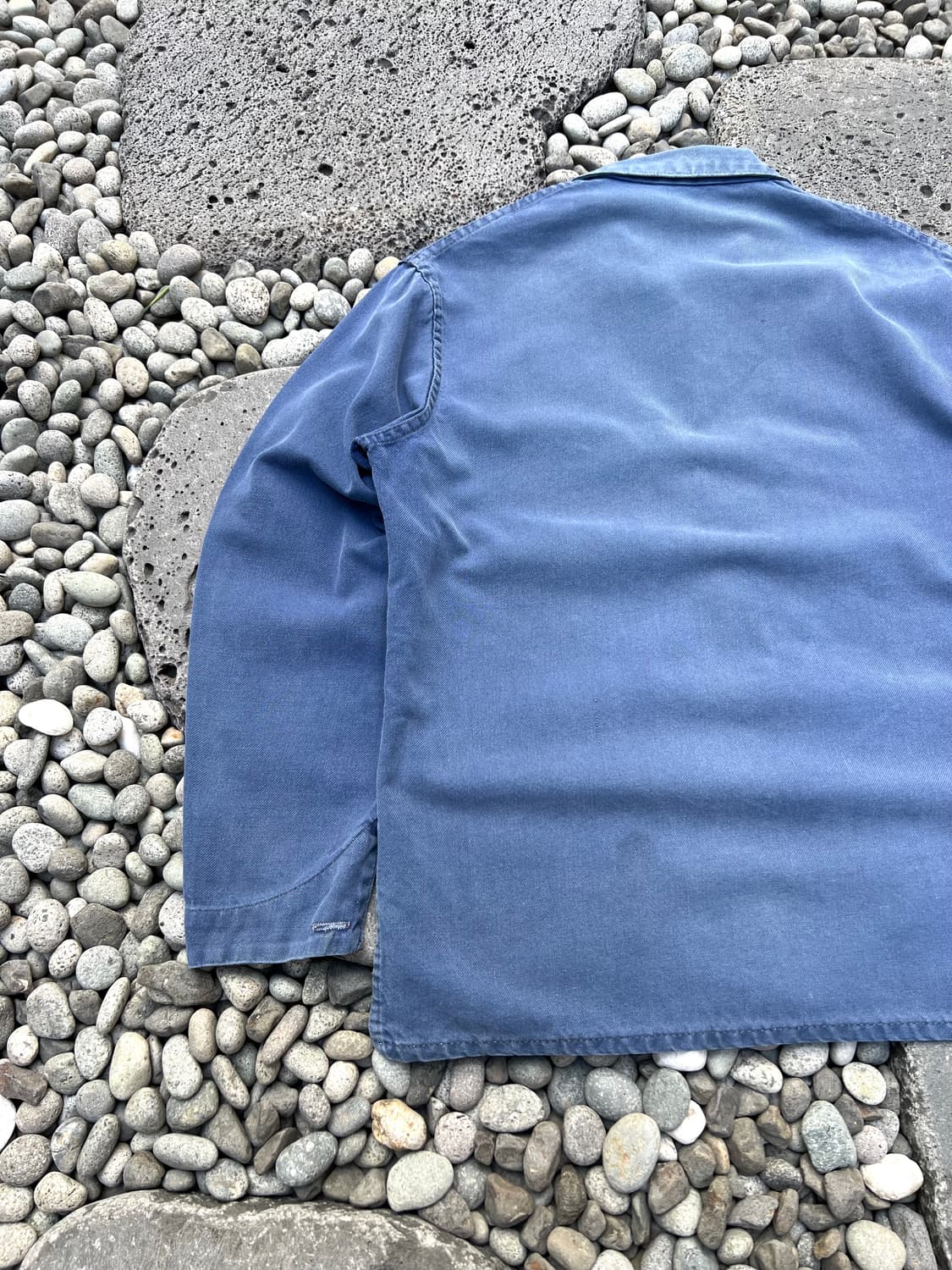 OLD FADED BLUE WASHING FRENCH 프렌치워크자켓 상품이미지8