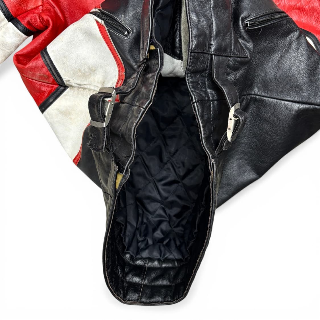 80's 다이네즈 레더 바이커 자켓 상품이미지9