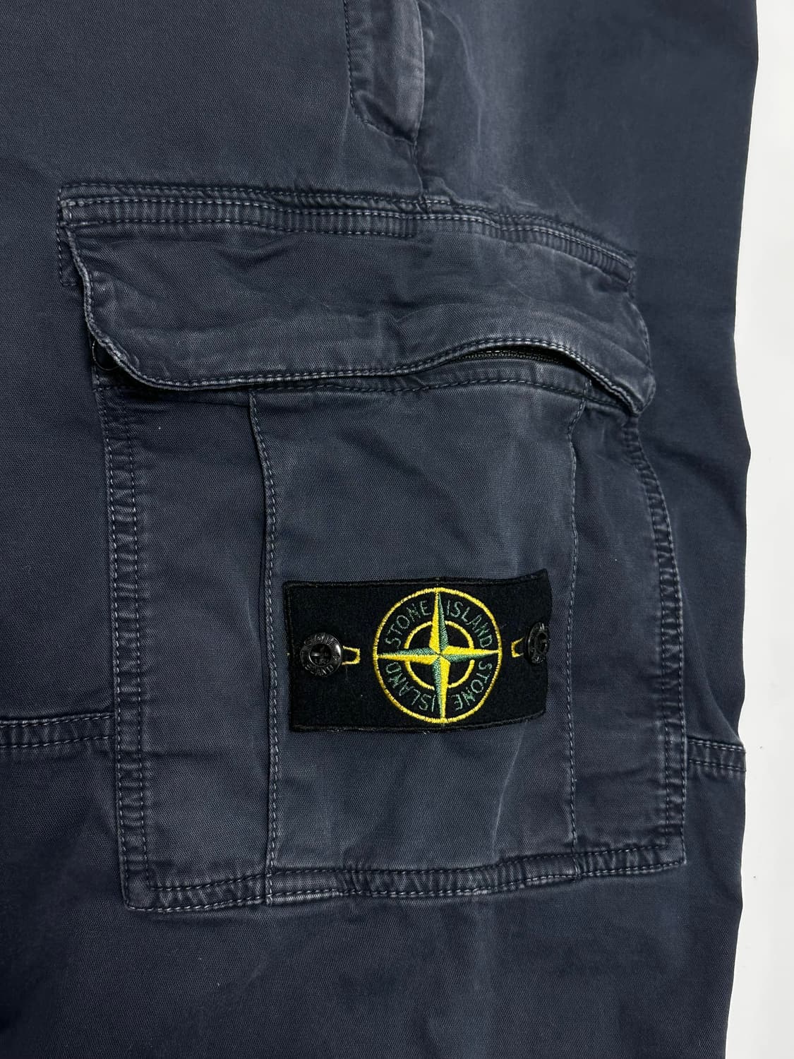 스톤아일랜드 워싱 슬림 스트레이트 카고팬츠 상품이미지5
