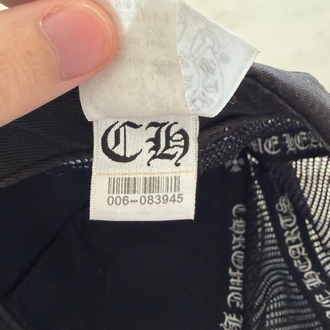 크롬하츠 홀스슈 크로스 사이드 로고 메쉬 캡 모자 USA OS 상품이미지9