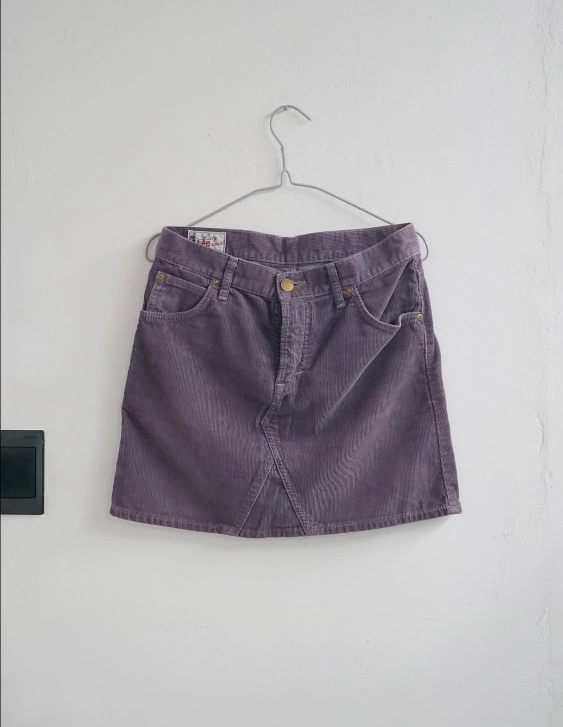 LEE corduroy skirt / Sz S 상품이미지2