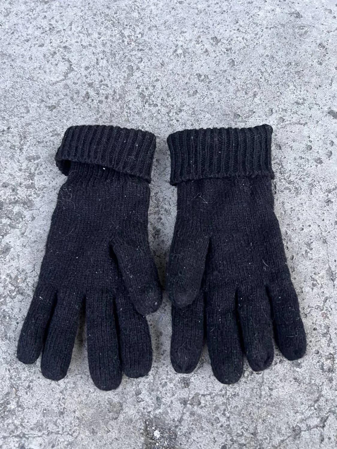  90s 스투시 가먼트코 오센틱 워크기어 니트 장갑 상품이미지3