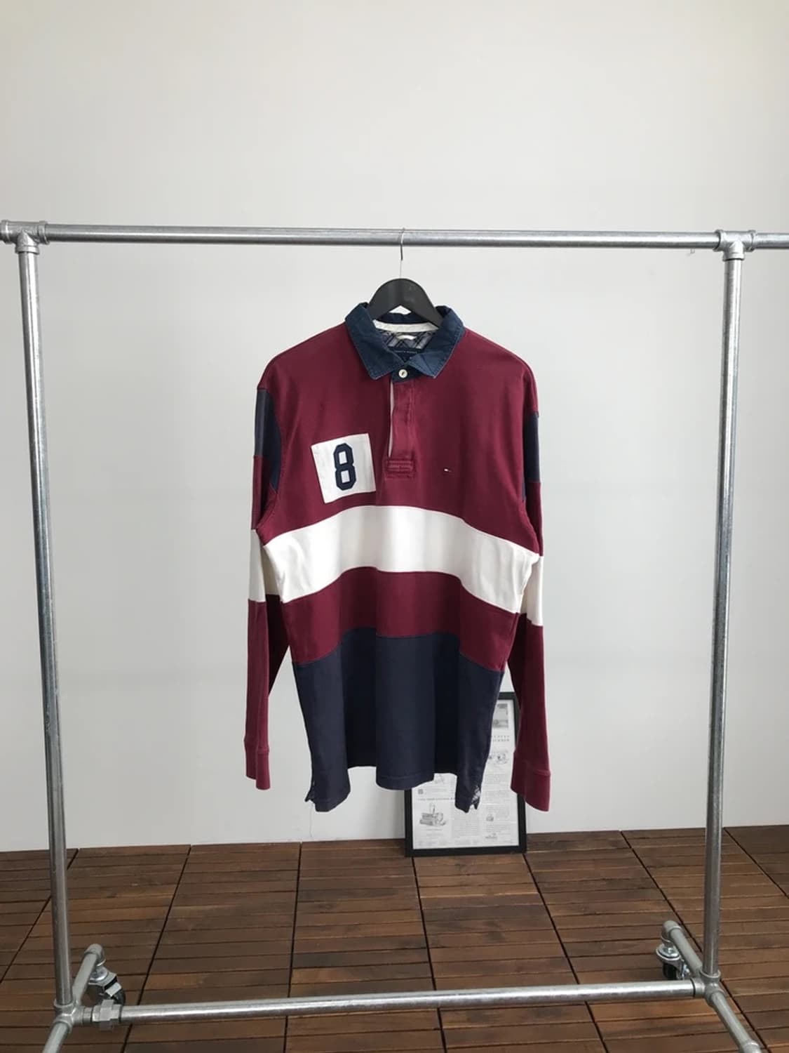 Tommy Hilfiger '8' Rugby Polo 상품이미지3