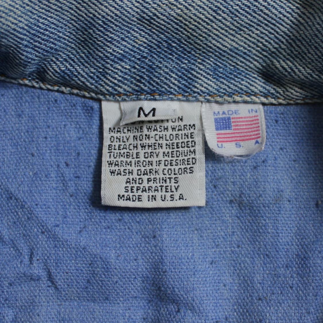 Harley-Davidson 할리 데이비슨 아메리칸 이글패치 데님 자켓 상품이미지6