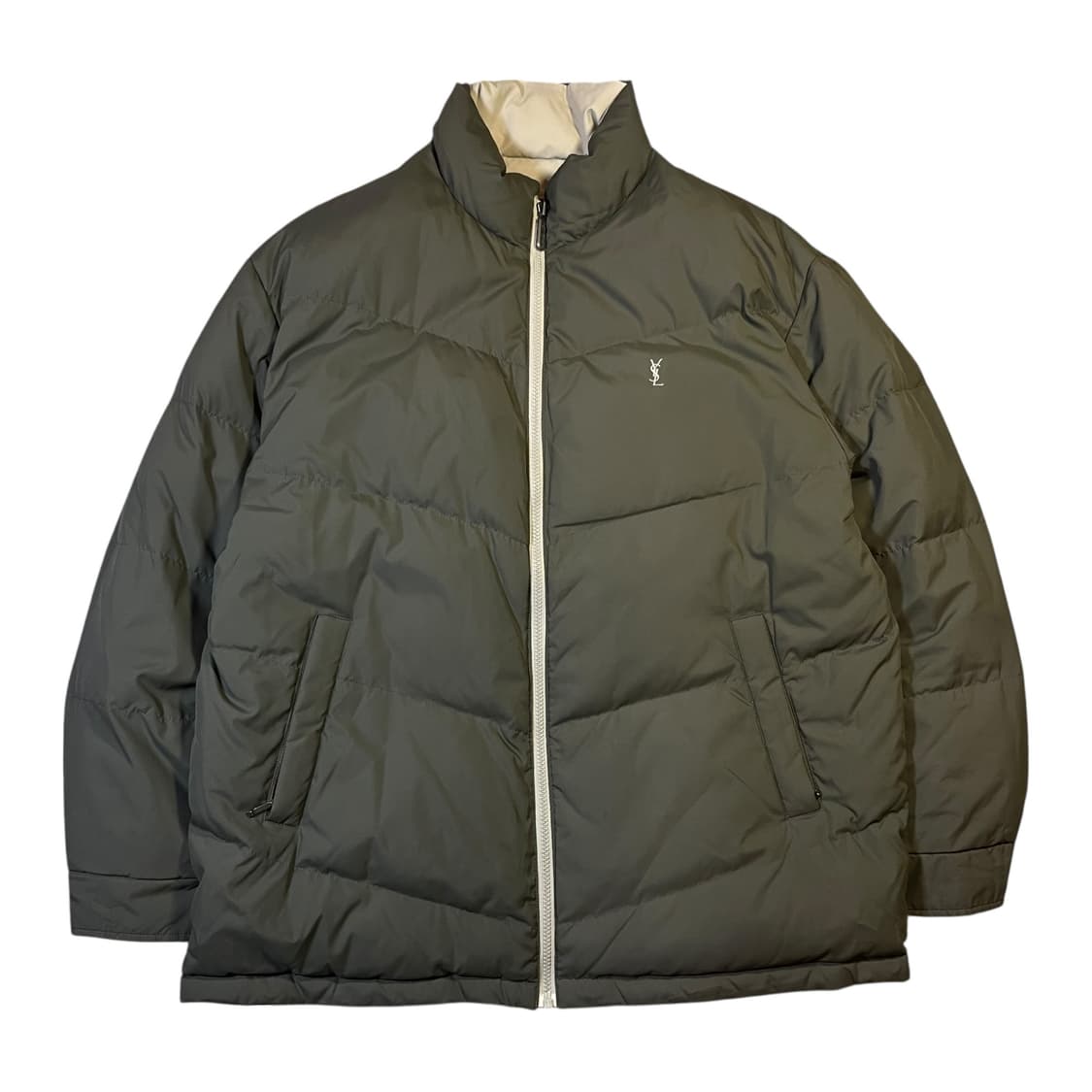 Y.S.L 입생로랑 리버시블 덕다운 패딩 상품이미지1