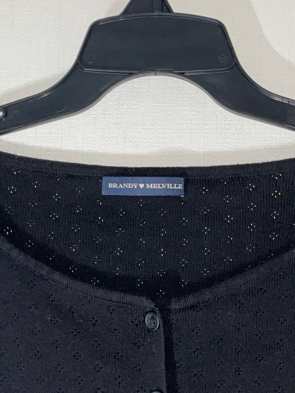브랜디멜빌 블랙 가디건 상품이미지3