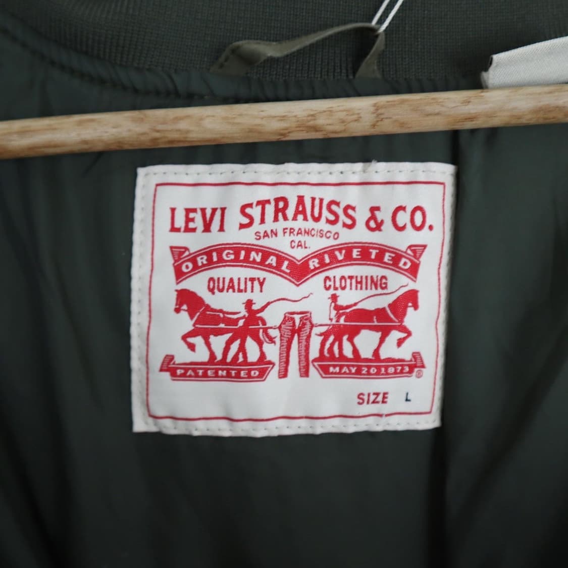 리바이스 퀼팅 봄버 자켓   상품이미지7