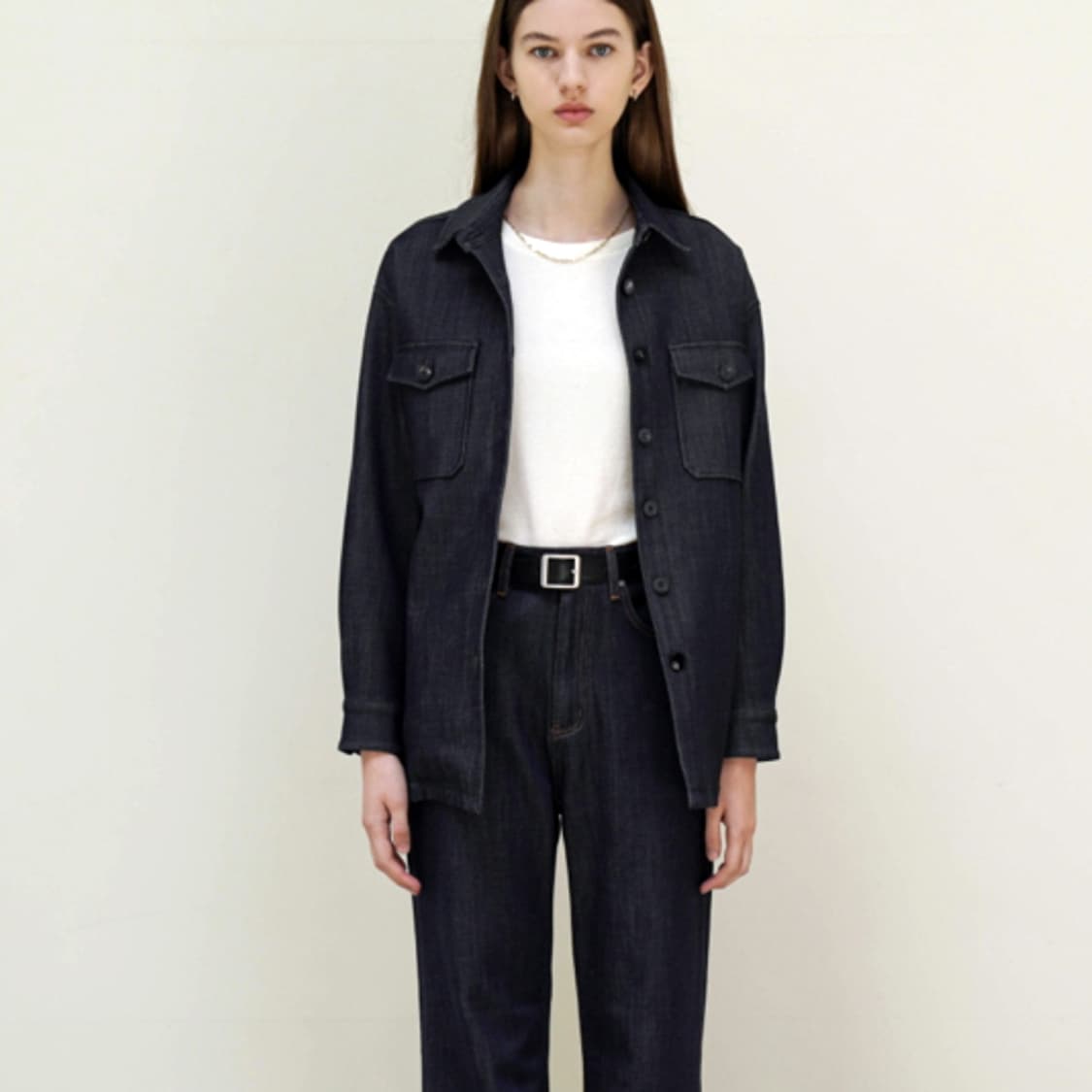 유메르(UMER) 제이든 데님자켓 프리사이즈 상품이미지2