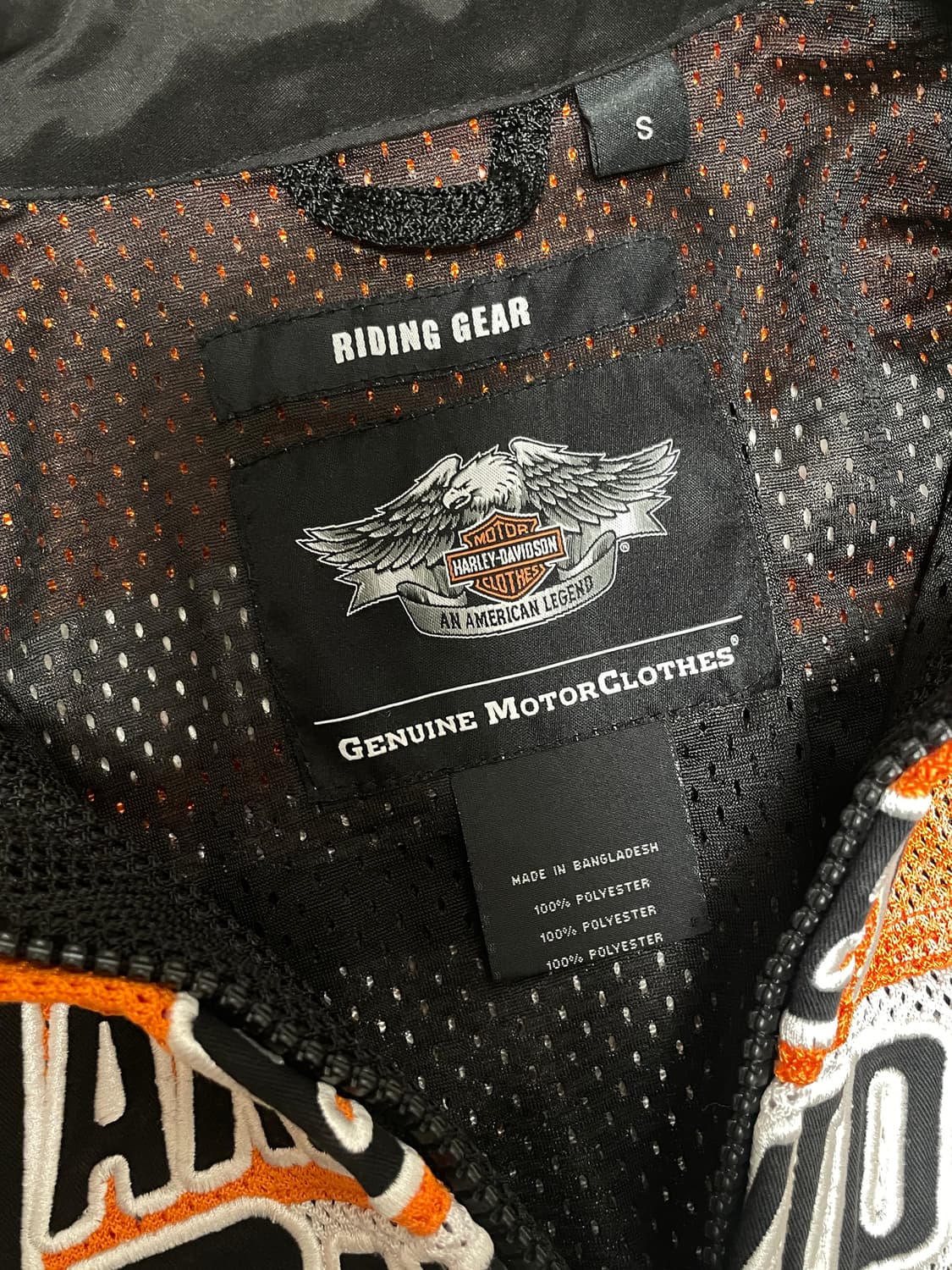 할리 데이비슨 모터사이클 메쉬 자켓 상품이미지3