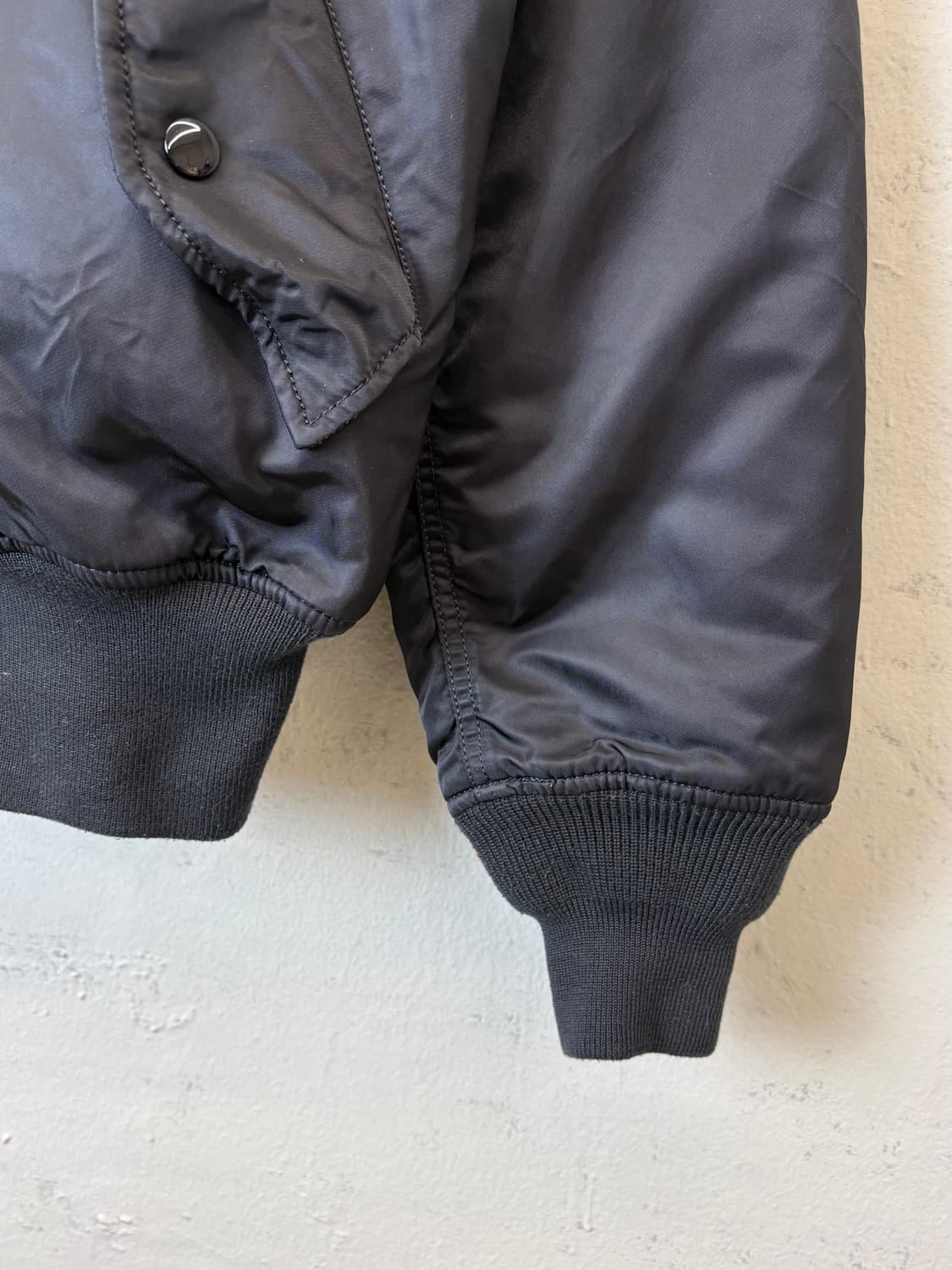 알파인더스트리 MA-1 블랙 자켓 상품이미지4