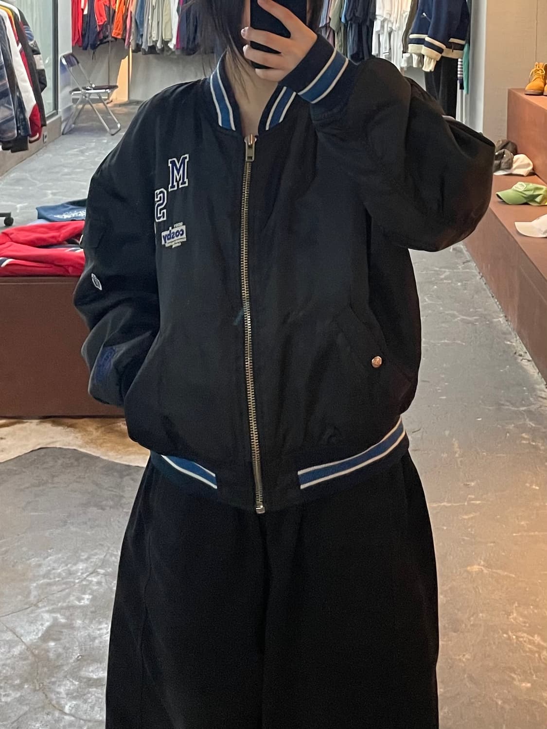 USA빈티지 Cosby 스카치 나일론 바시티 자켓 H2236 상품이미지1